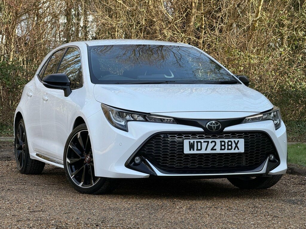 Toyota Corolla 1.8 Vvt-h Gr Sport Hatchback Hybrid Cvt White