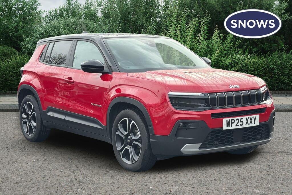 Jeep Avenger 1.2 Summit Euro 6 Ss Red