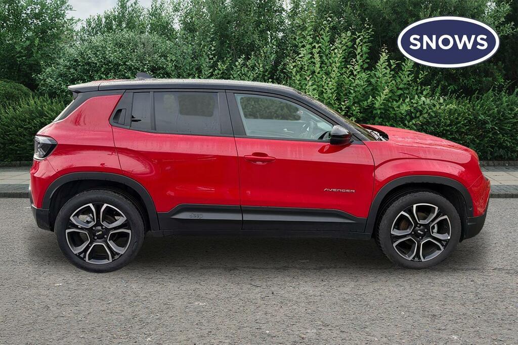 Jeep Avenger 1.2 Summit Euro 6 Ss WP25XXY Red #4