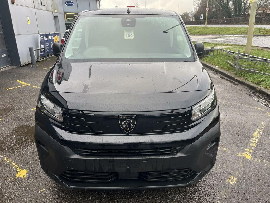Peugeot Partner 1.5 Bluehdi 1000 Professional Standard Panel Van S RY75AUJ Black #2