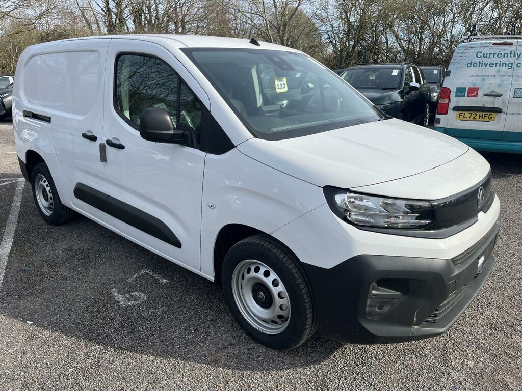 Vauxhall Combo 1.5 Turbo D 2300 Prime-plus XL Panel Van Lwb Euro White