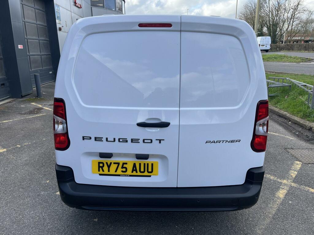 Peugeot Partner 1.5 Bluehdi 850 Professional Long Crew Van Lwb Eur RY75AUU White #6