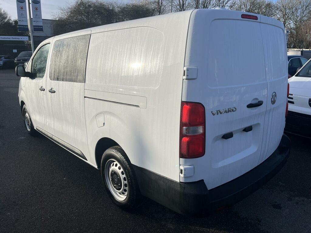 Vauxhall Vivaro 2.0 Turbo D Prime XL Crew Van Lwb Euro 6 6Dr RA75ZWP White #4