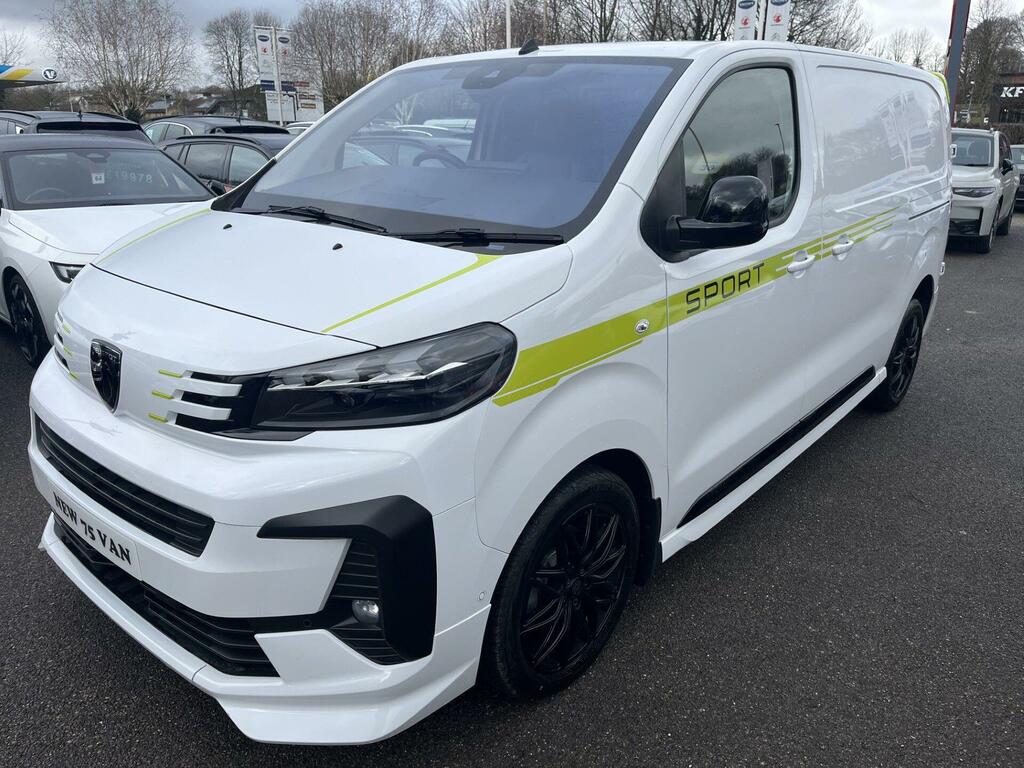 Peugeot Expert 2.0 Bluehdi Sport Standard Panel Van Eat8 Standard White #6