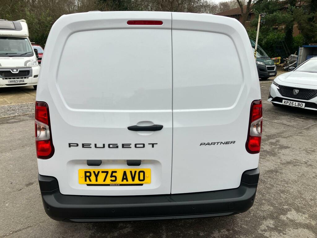 Peugeot Partner 1.5 Bluehdi 1000 Professional-plus Standard Panel RY75AVO White #4