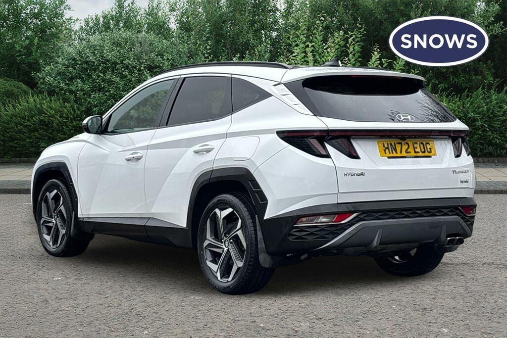 Hyundai Tucson 1.6 H T-gdi Ultimate Euro 6 Ss HN72EOG White #3