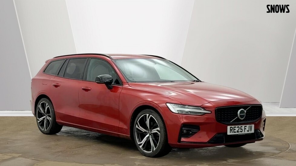 Volvo V60 Plus, B4 Mild Hybrid, Dark Red