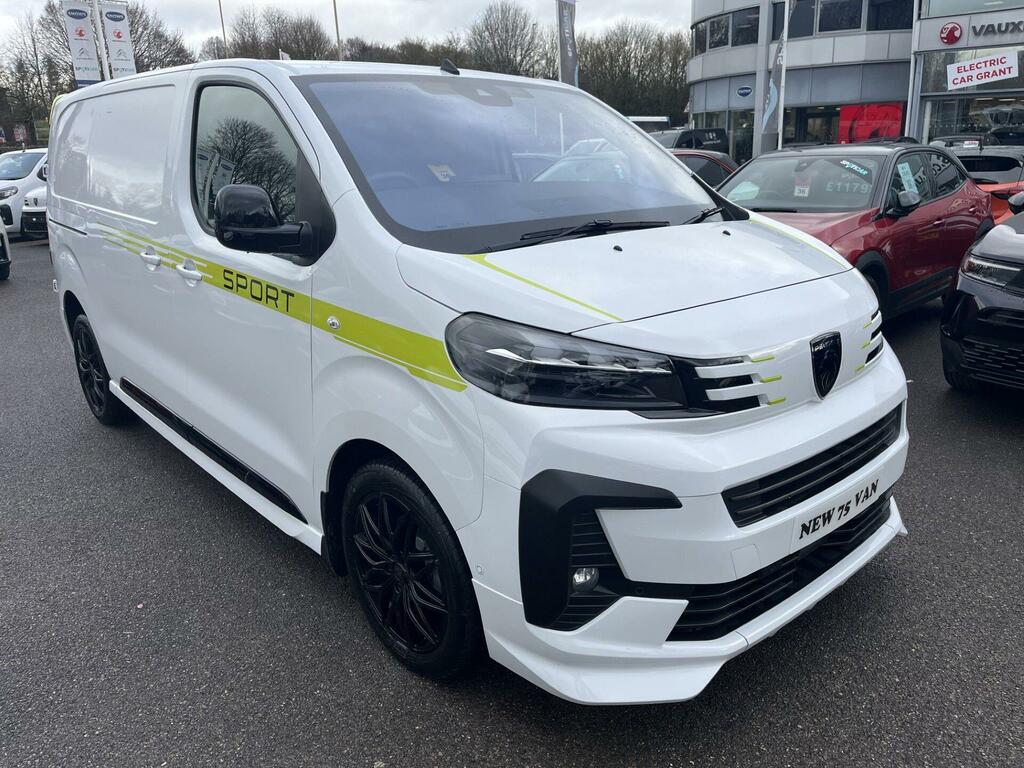 Peugeot Expert 2.0 Bluehdi Sport Standard Panel Van Eat8 Standard White