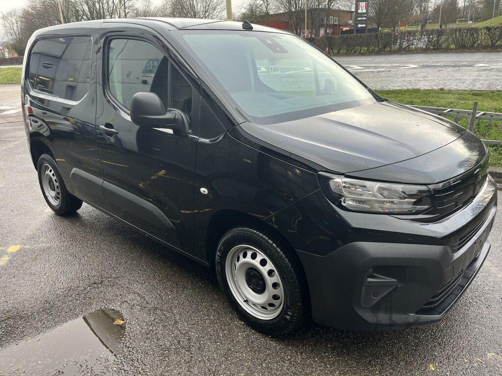 Peugeot Partner 1.5 Bluehdi 1000 Professional Standard Panel Van S Black