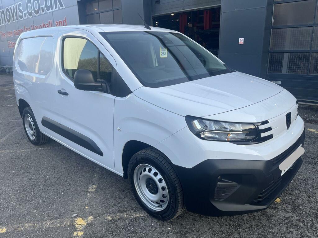 Peugeot Partner 1.5 Bluehdi 1000 Professional-plus Standard Panel White