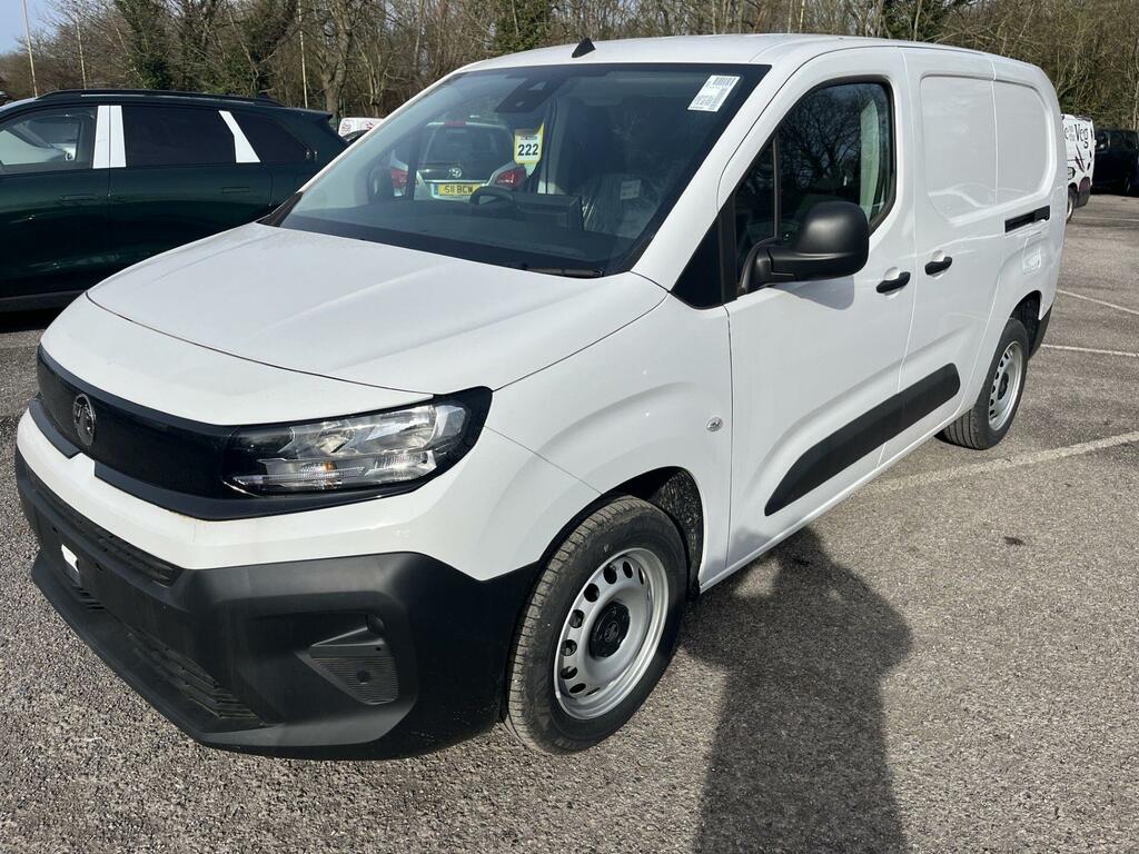 Vauxhall Combo 1.5 Turbo D 2300 Prime-plus XL Panel Van Lwb Euro RA75ZXV White #3