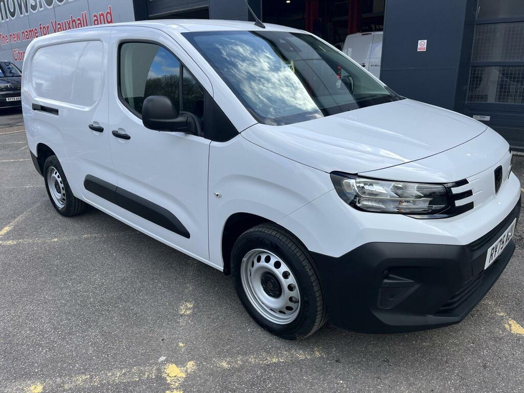Peugeot Partner 1.5 Bluehdi 850 Professional Long Crew Van Lwb Eur White