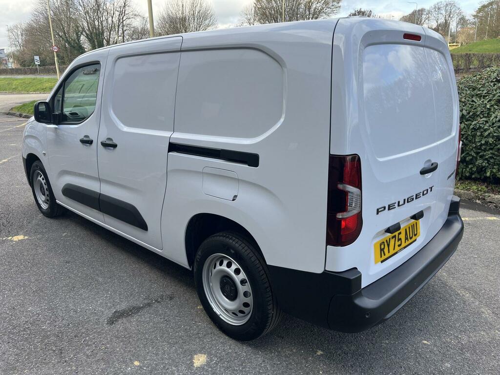 Peugeot Partner 1.5 Bluehdi 850 Professional Long Crew Van Lwb Eur RY75AUU White #5