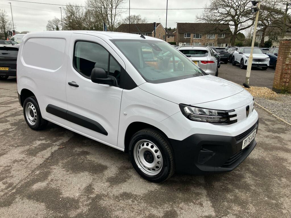 Peugeot Partner 1.5 Bluehdi 1000 Professional-plus Standard Panel White