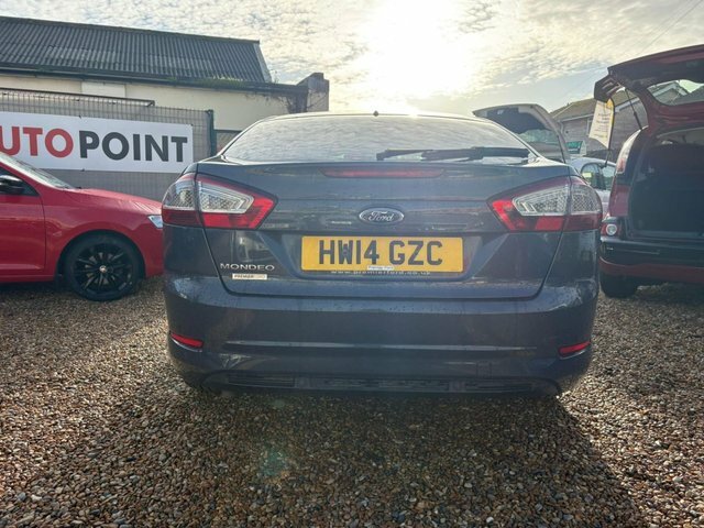 Ford Mondeo 2014 2.0 Tdci Graphite Hatchback HW14GZC Grey #6