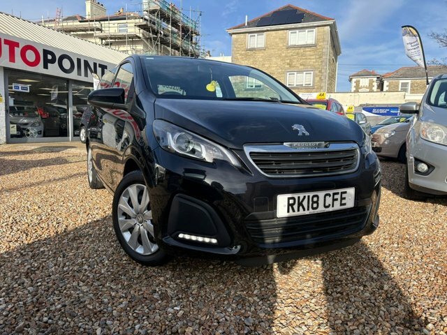 Peugeot 108 2018 1.0 Active Hatchback Euro 6 RK18CFE Black #2