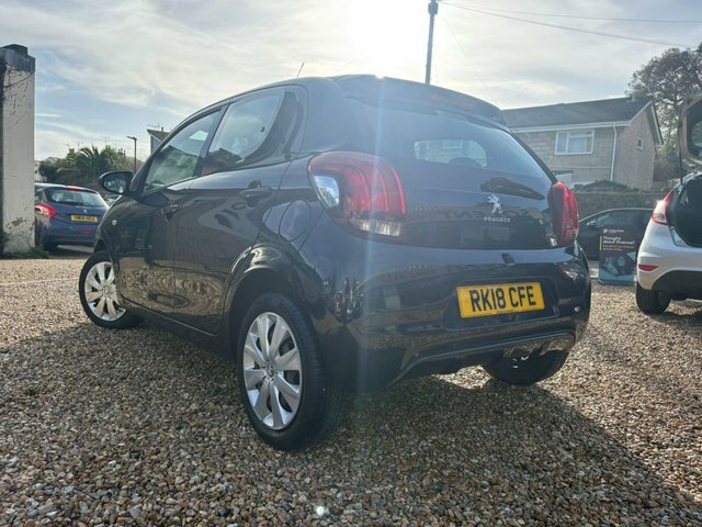 Peugeot 108 2018 1.0 Active Hatchback Euro 6 RK18CFE Black #4