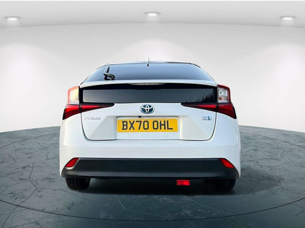 Toyota Prius 1.8 Vvti Excel Euro 6 Ss Cvt BX70OHL White #4