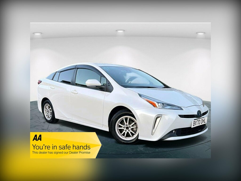 Toyota Prius 1.8 Vvti Excel Euro 6 Ss Cvt White