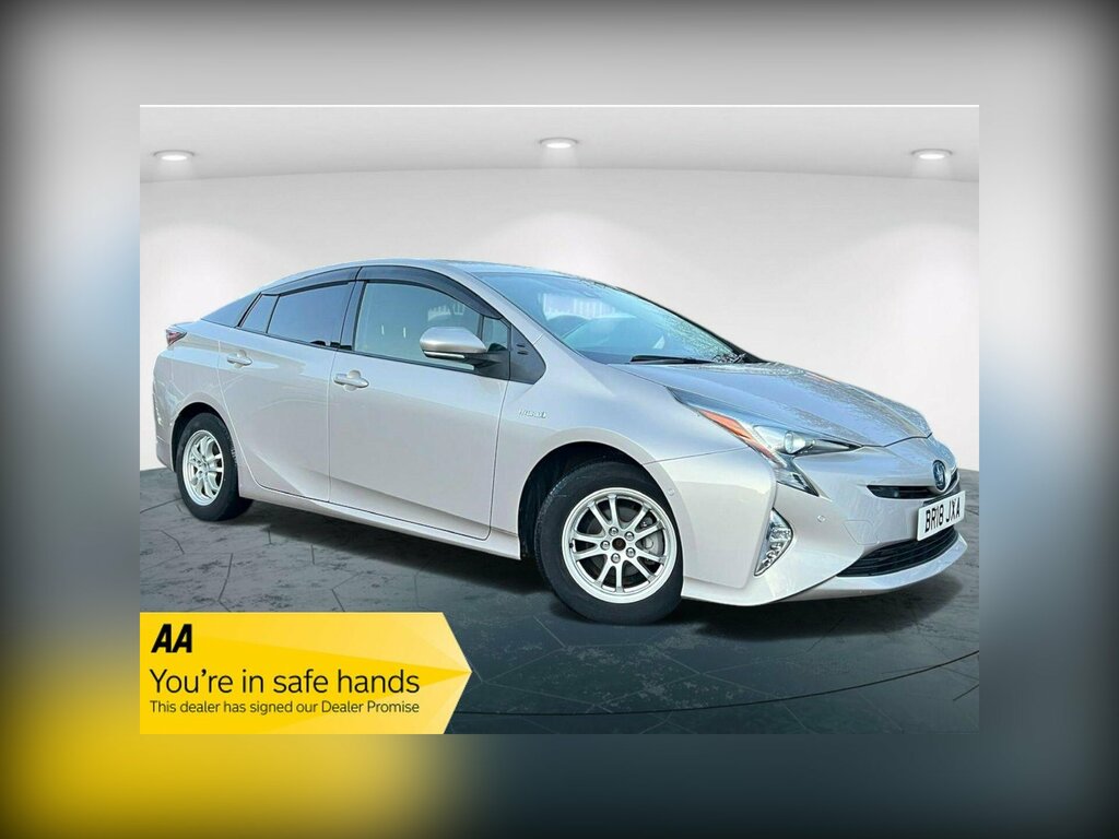 Toyota Prius 1.8 Vvti Excel Euro 6 Ss Cvt Silver