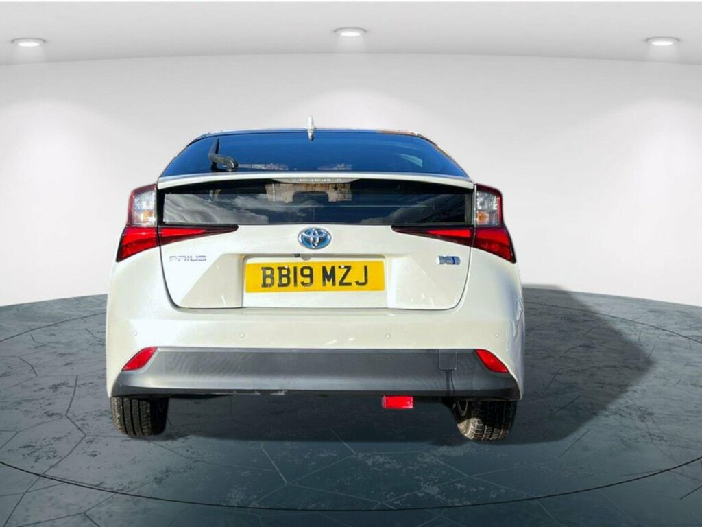 Toyota Prius 1.8 Vvti Excel Euro 6 Ss Cvt BB19MZJ White #4