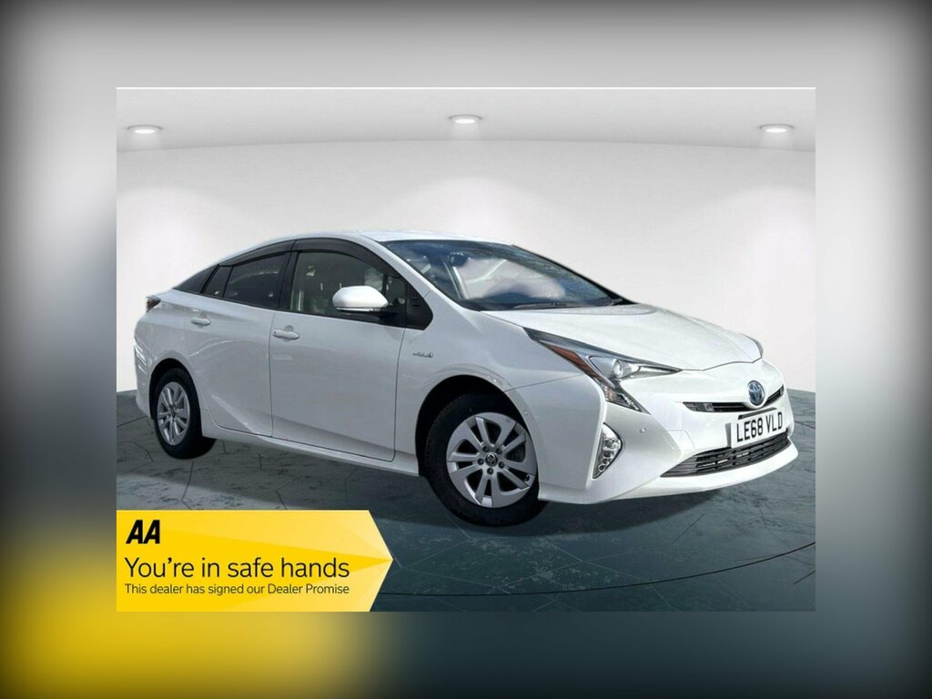 Toyota Prius 1.8 Vvti Excel Euro 6 Ss Cvt White