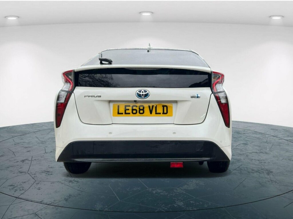 Toyota Prius 1.8 Vvti Excel Euro 6 Ss Cvt LE68VLD White #4