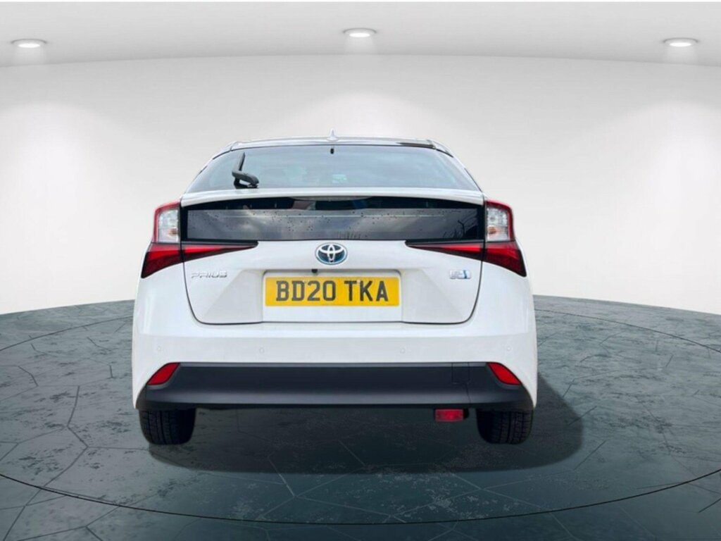 Toyota Prius 1.8 Vvti Excel Euro 6 Ss Cvt White #4