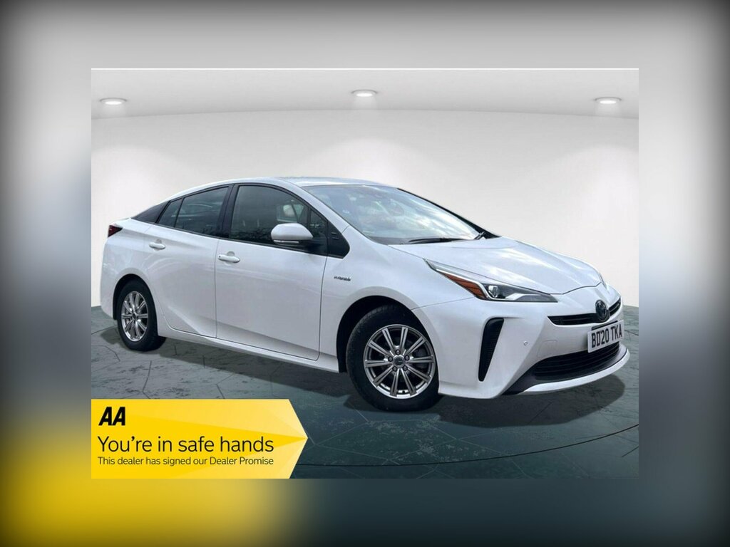 Toyota Prius 1.8 Vvti Excel Euro 6 Ss Cvt White