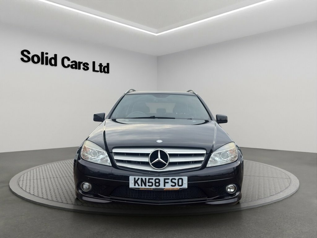 Mercedes-Benz C Class C320 Sport Cdi KN58FSO Black #2