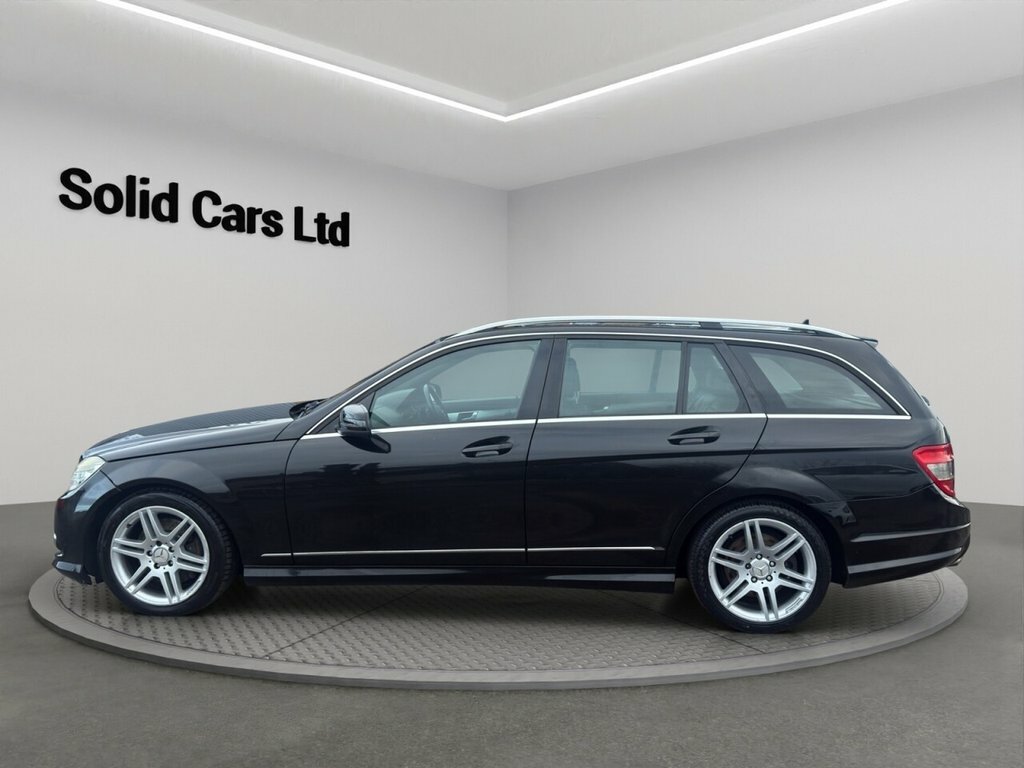 Mercedes-Benz C Class C320 Sport Cdi KN58FSO Black #4