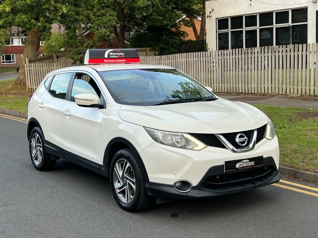 Nissan Qashqai 1.5 Dci Acenta 2Wd Euro 5 Ss SC64XUG White #3