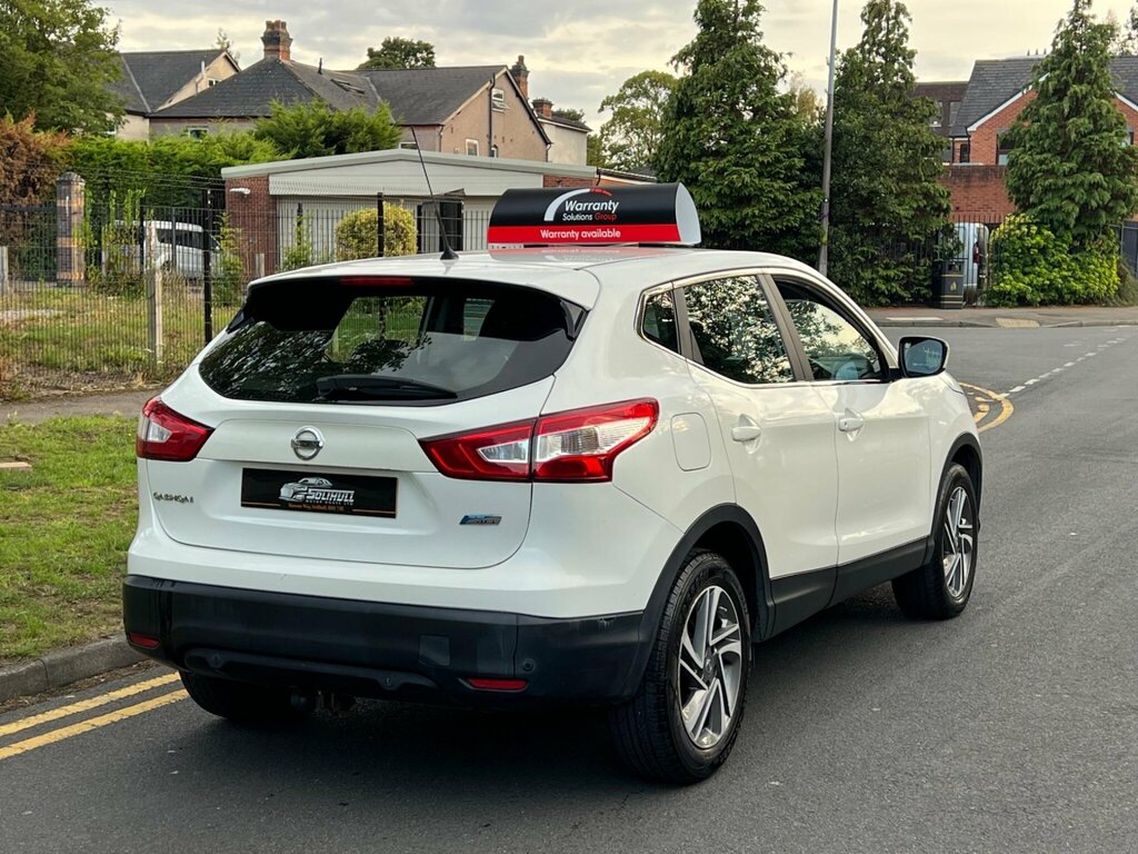 Nissan Qashqai 1.5 Dci Acenta 2Wd Euro 5 Ss SC64XUG White #6