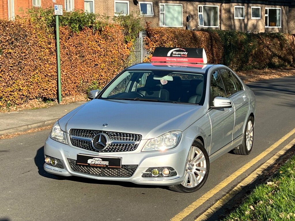 Mercedes-Benz C Class 2.1 C220 Cdi Blueefficiency Elegance Euro 5 Ss Silver