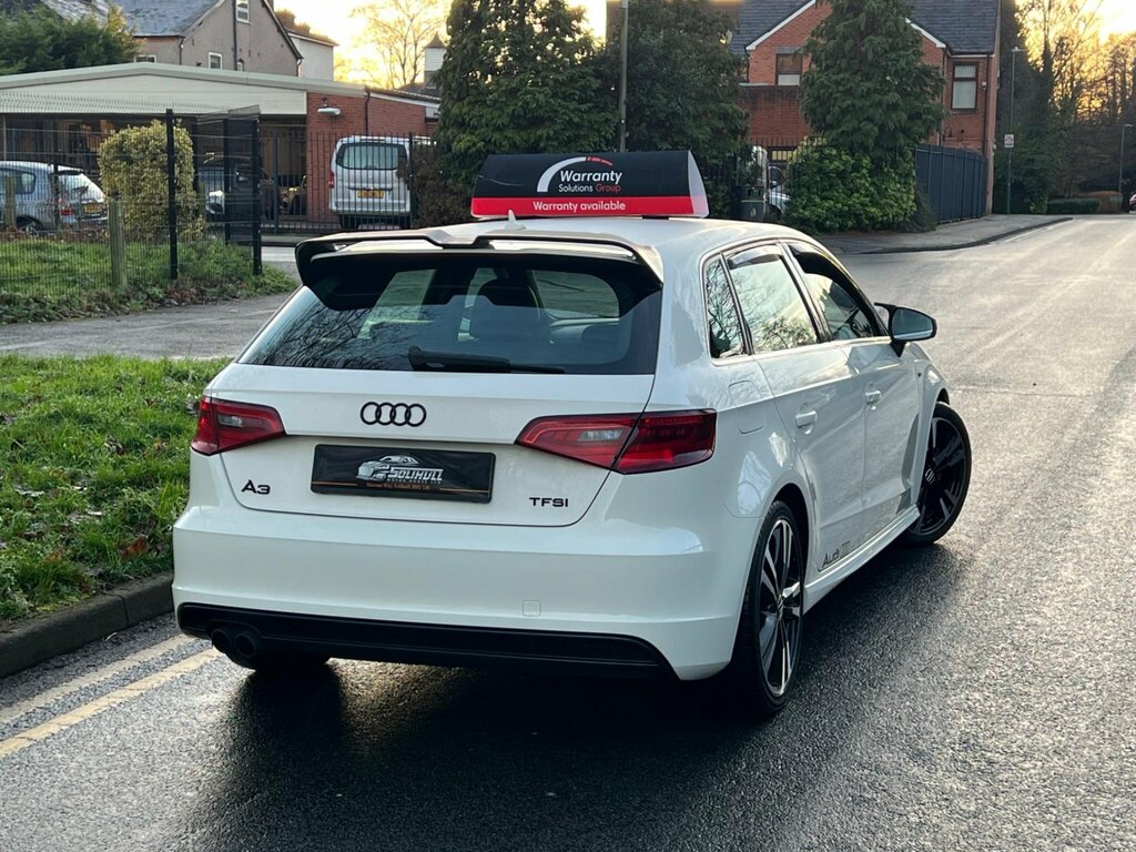 Audi A3 1.4 Tfsi S Line Sportback Euro 6 Ss NG64GVV White #2