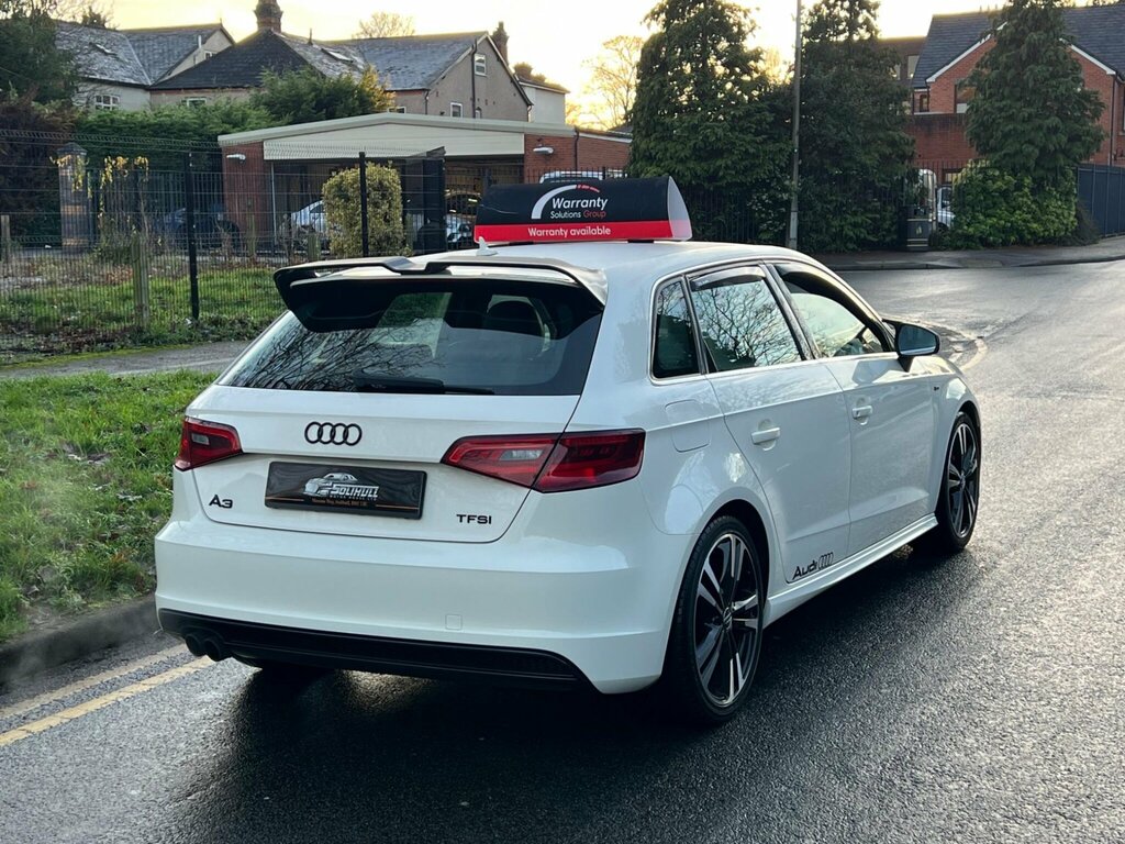Audi A3 1.4 Tfsi S Line Sportback Euro 6 Ss NG64GVV White #6