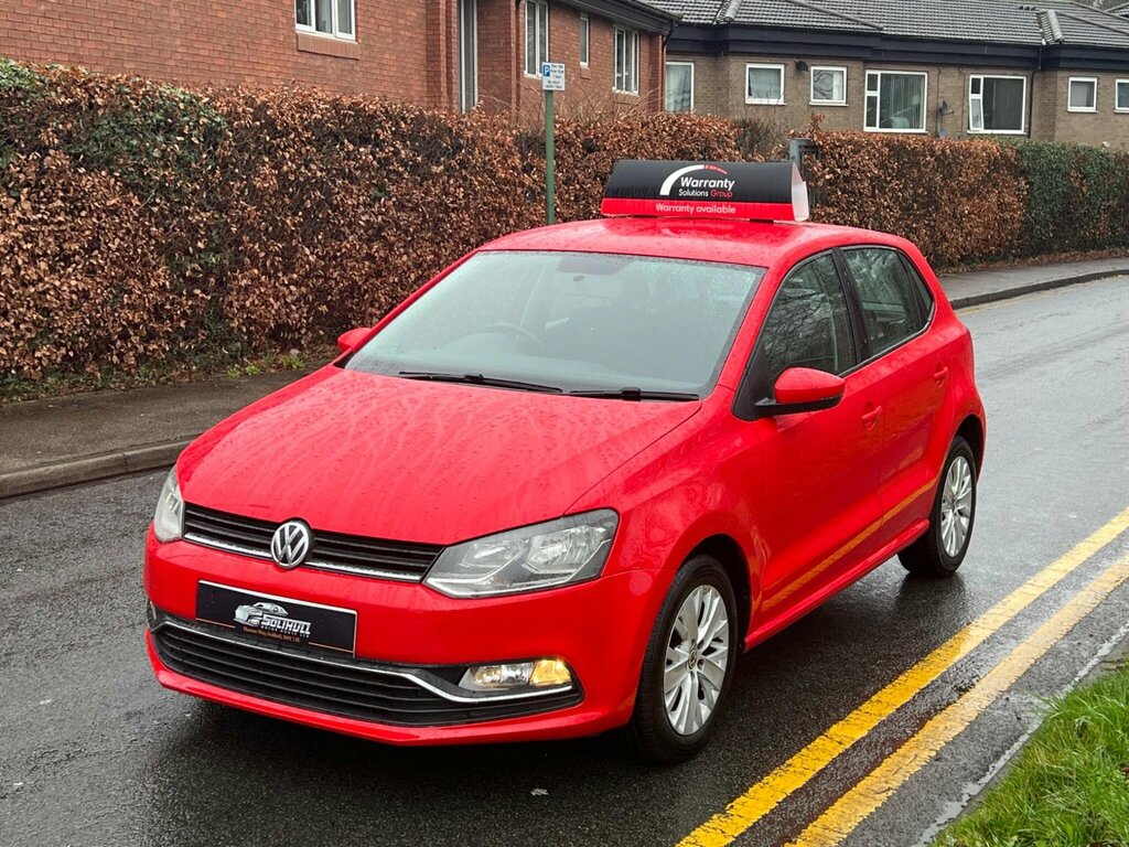 Volkswagen Polo 1.0 Bluemotion Tech Se Euro 6 Ss SH15MLX Red #4