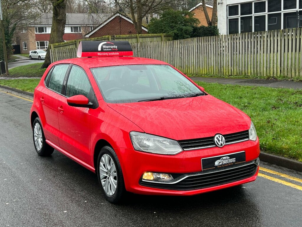 Volkswagen Polo 1.0 Bluemotion Tech Se Euro 6 Ss SH15MLX Red #3