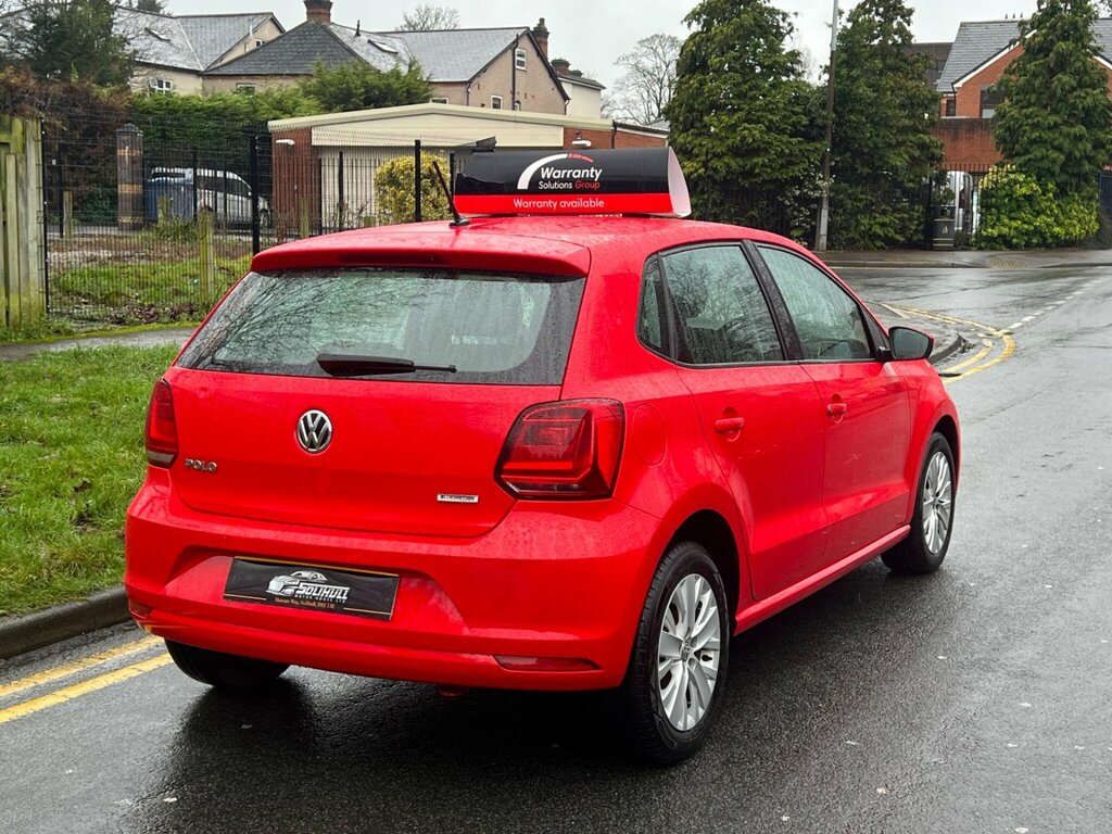 Volkswagen Polo 1.0 Bluemotion Tech Se Euro 6 Ss SH15MLX Red #6