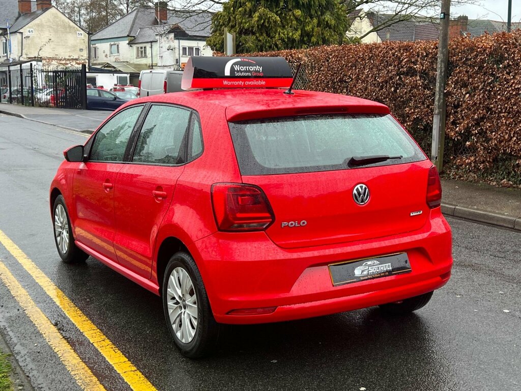 Volkswagen Polo 1.0 Bluemotion Tech Se Euro 6 Ss SH15MLX Red #5