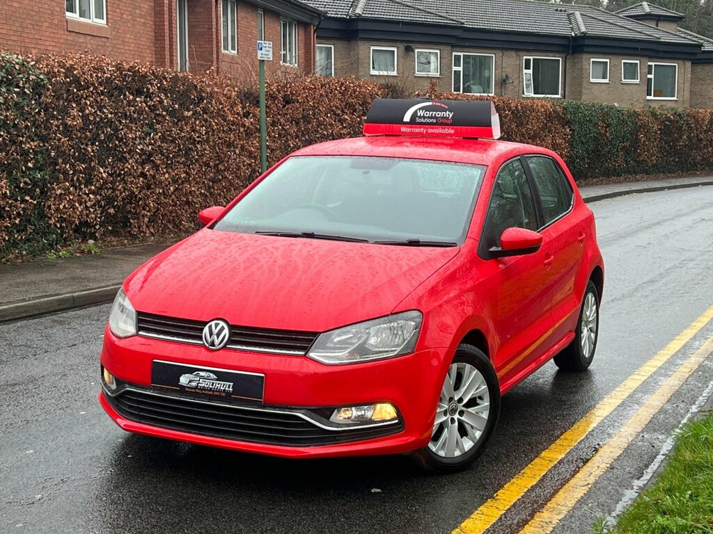 Volkswagen Polo 1.0 Bluemotion Tech Se Euro 6 Ss Red