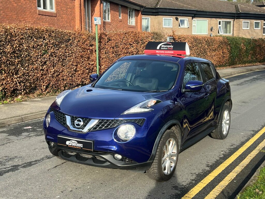 Nissan Juke 1.2 Dig-t N-connecta Euro 6 Ss DL67PYH Blue #4