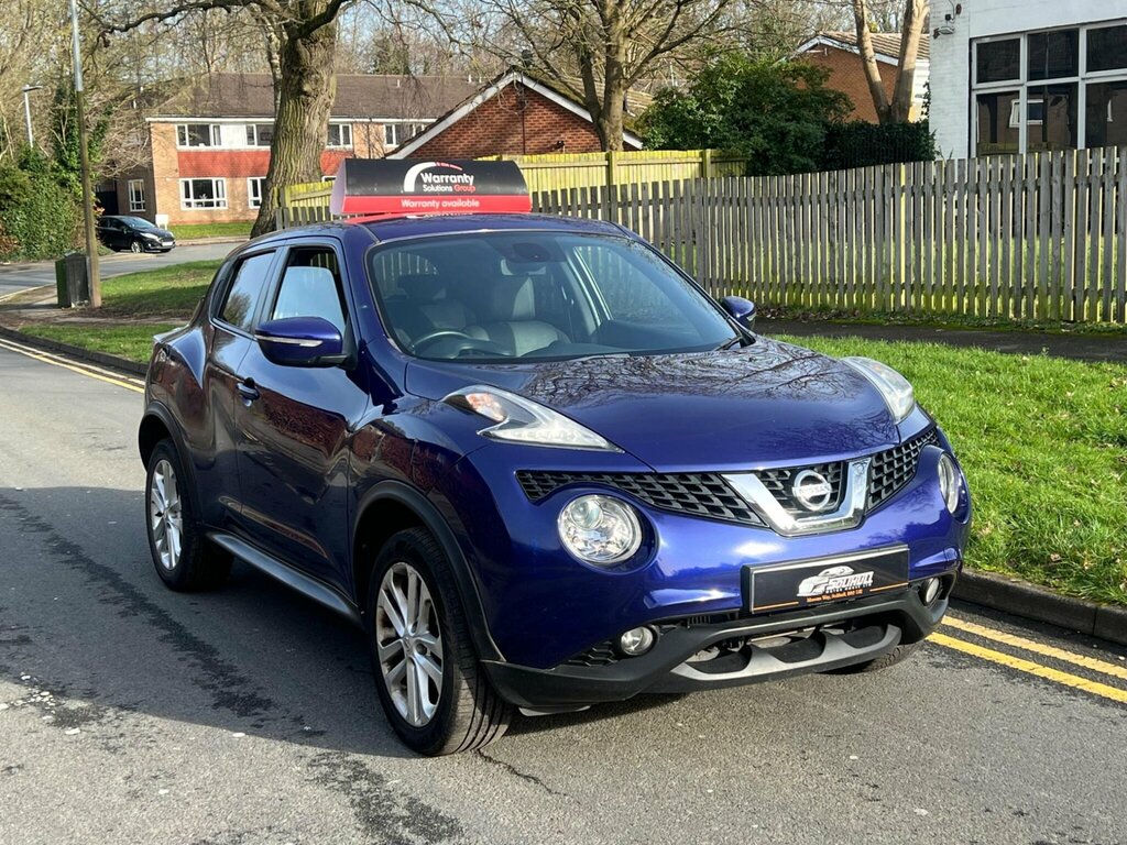 Nissan Juke 1.2 Dig-t N-connecta Euro 6 Ss DL67PYH Blue #3