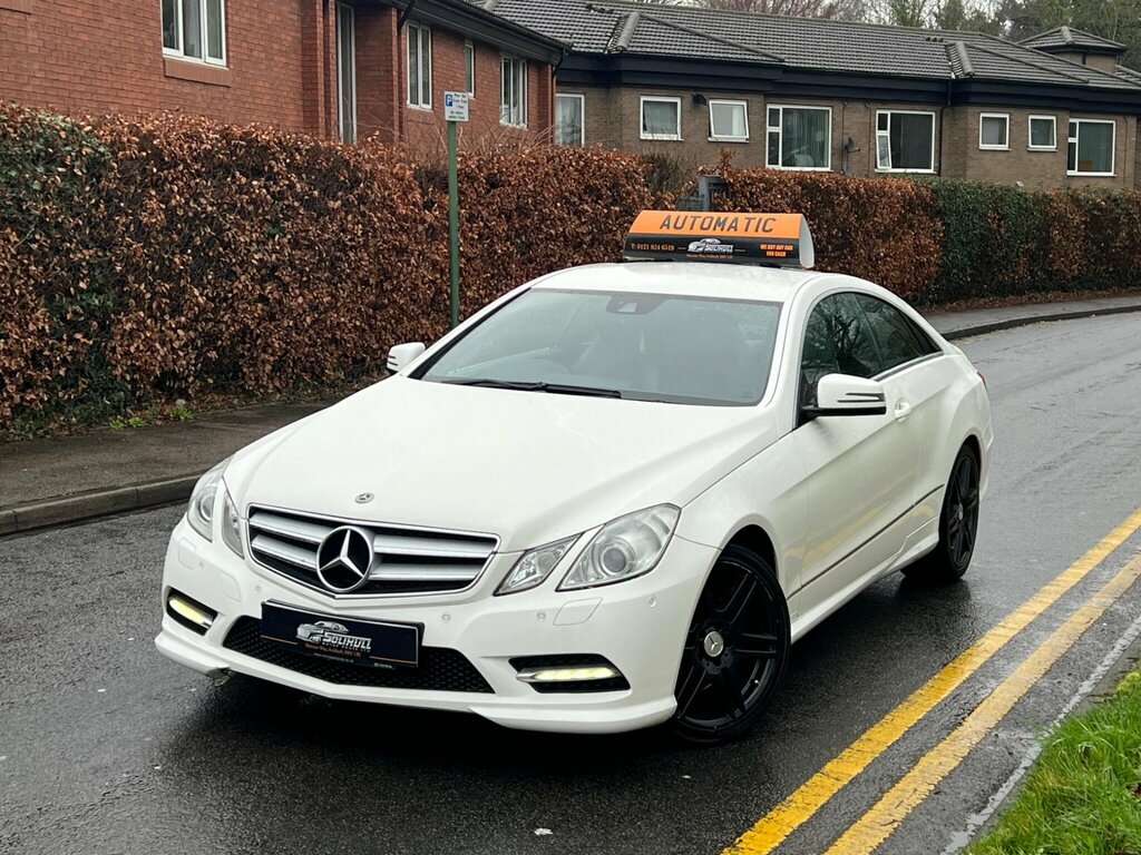 Mercedes-Benz E Class 2.1 E250 Cdi Blueefficiency Sport G-tronic Euro 5 FT62NZV White
