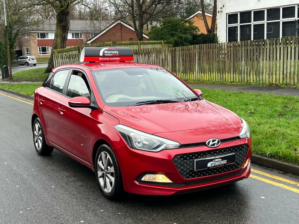 Hyundai I20 1.2 Blue Drive Se Euro 6 Ss YX15RXY Red #3