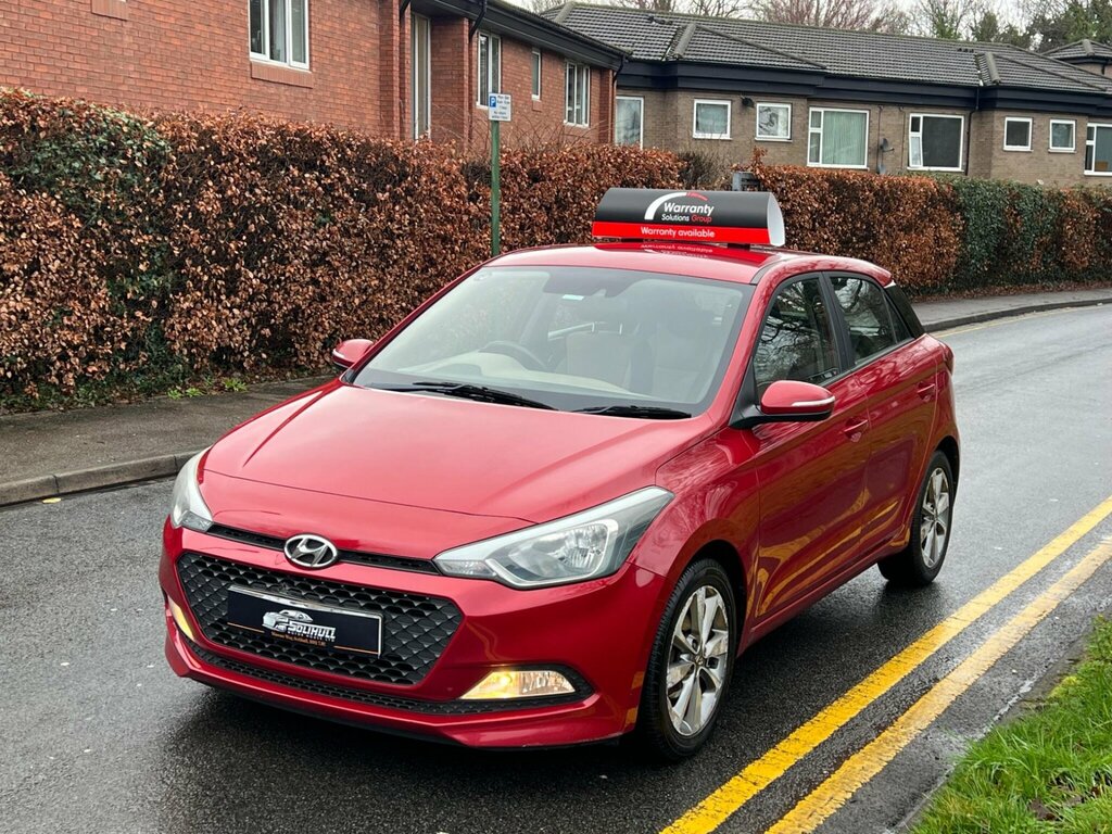 Hyundai I20 1.2 Blue Drive Se Euro 6 Ss YX15RXY Red #4