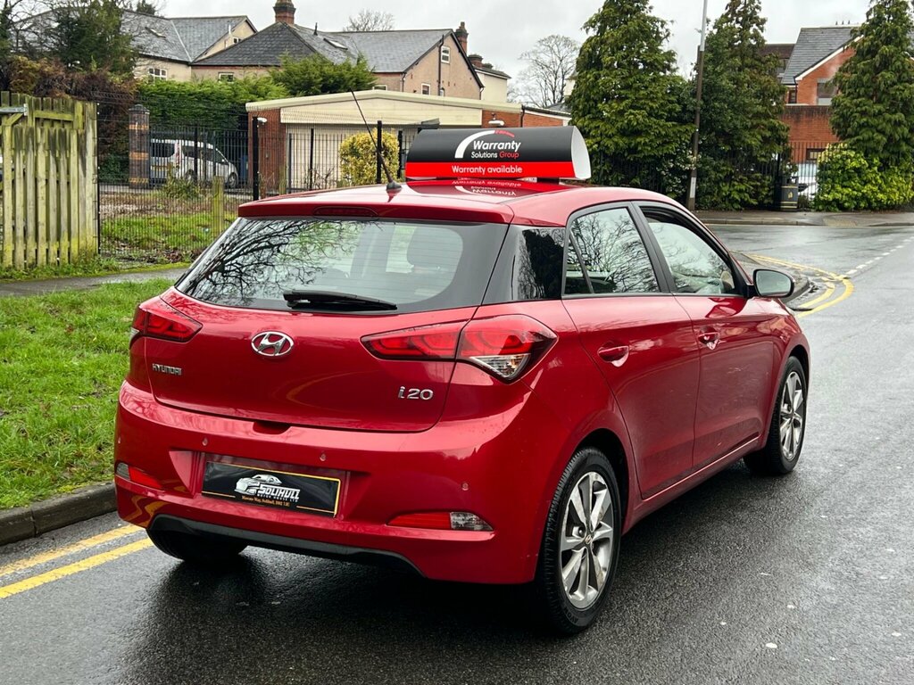 Hyundai I20 1.2 Blue Drive Se Euro 6 Ss YX15RXY Red #6