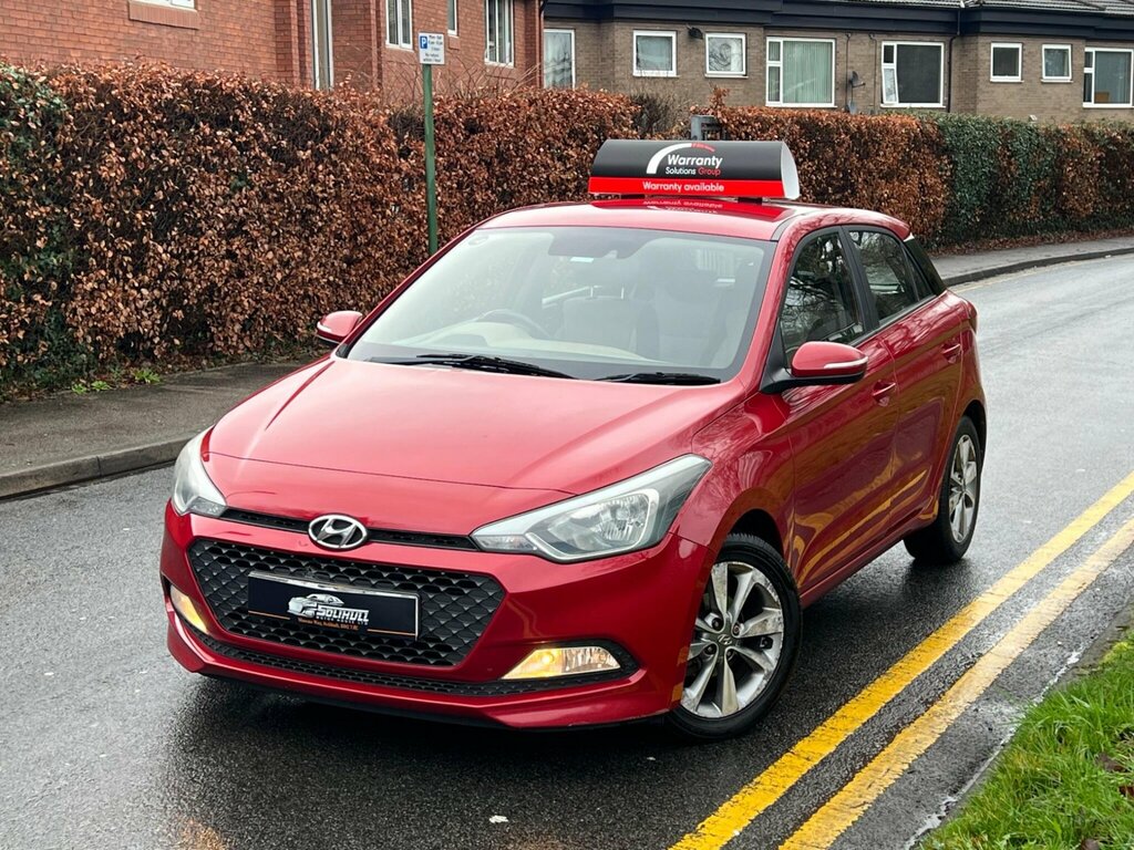Hyundai I20 1.2 Blue Drive Se Euro 6 Ss Red