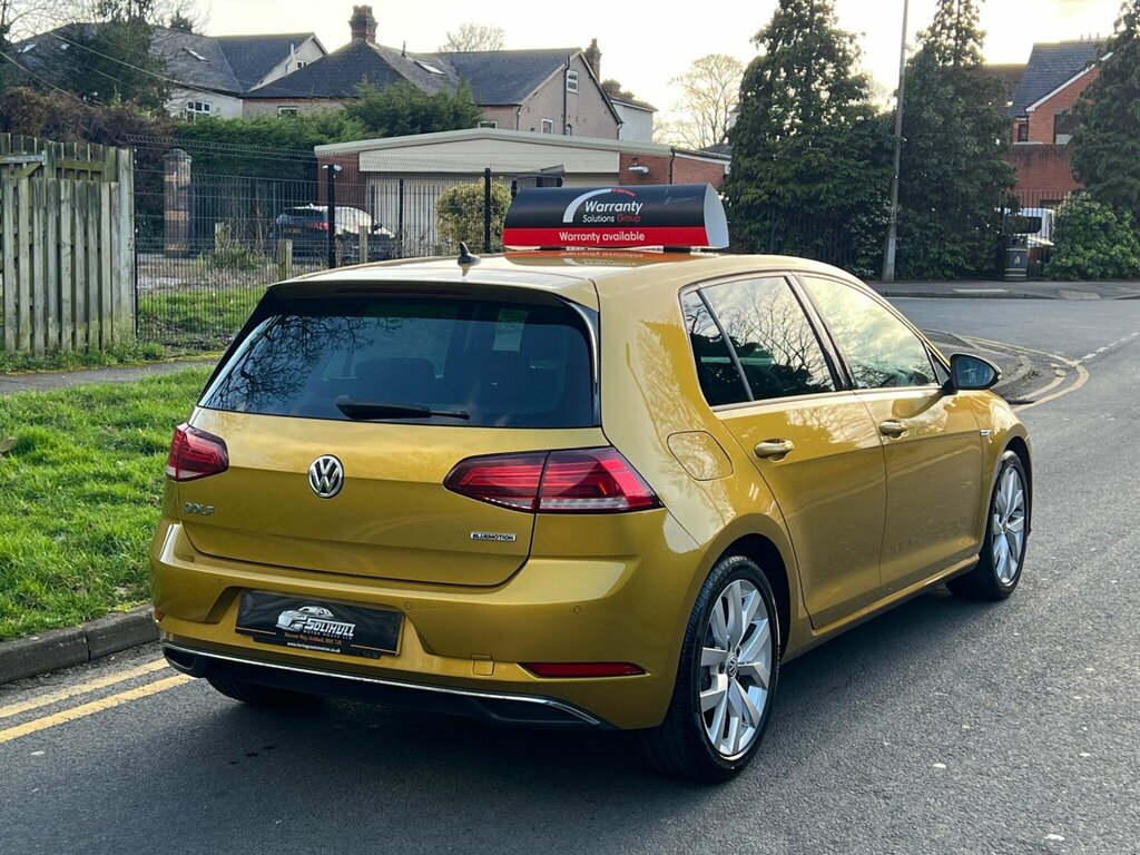 Volkswagen Golf 1.5 Tsi Evo Se Nav Euro 6 Ss HG67OUH Yellow #6