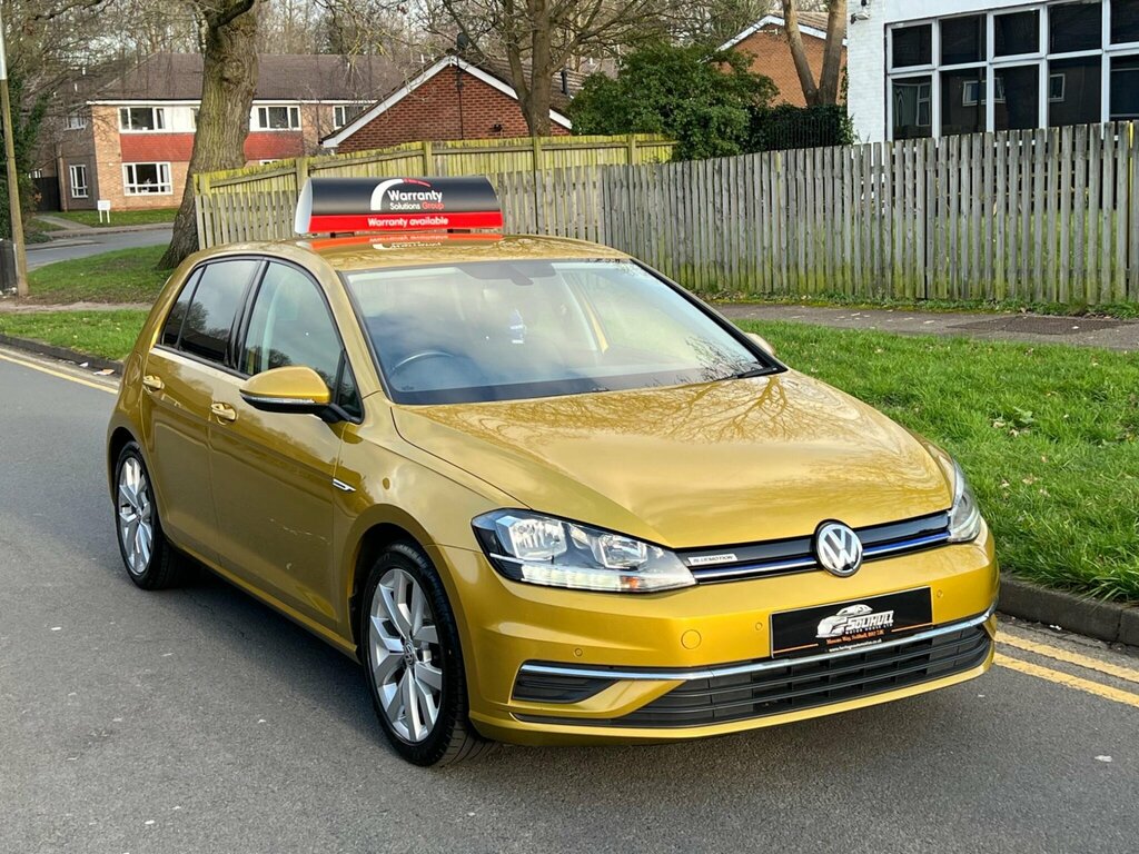 Volkswagen Golf 1.5 Tsi Evo Se Nav Euro 6 Ss HG67OUH Yellow #3